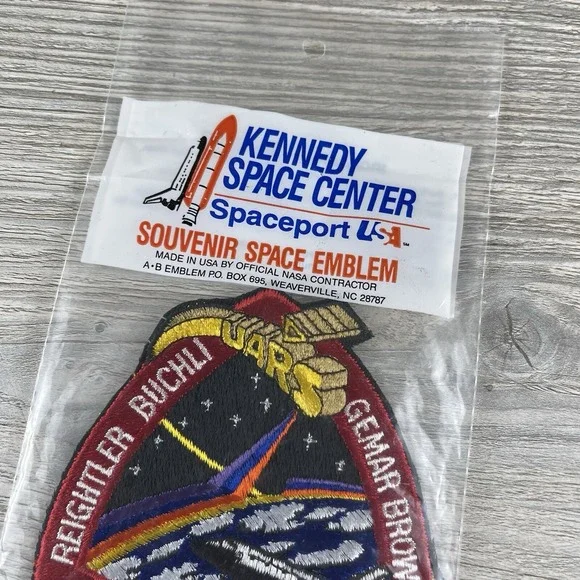 Vintage Kennedy Space Center Nasa Souvenir Space Emblem Made In USA - Picture 13 of 16